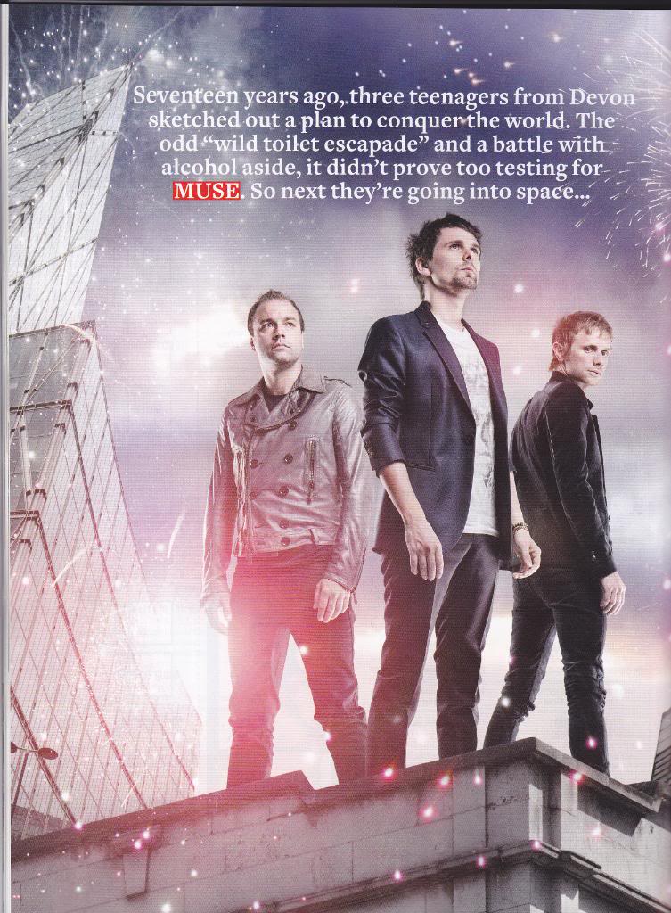 Muse in Q magazine August 2011 Q1