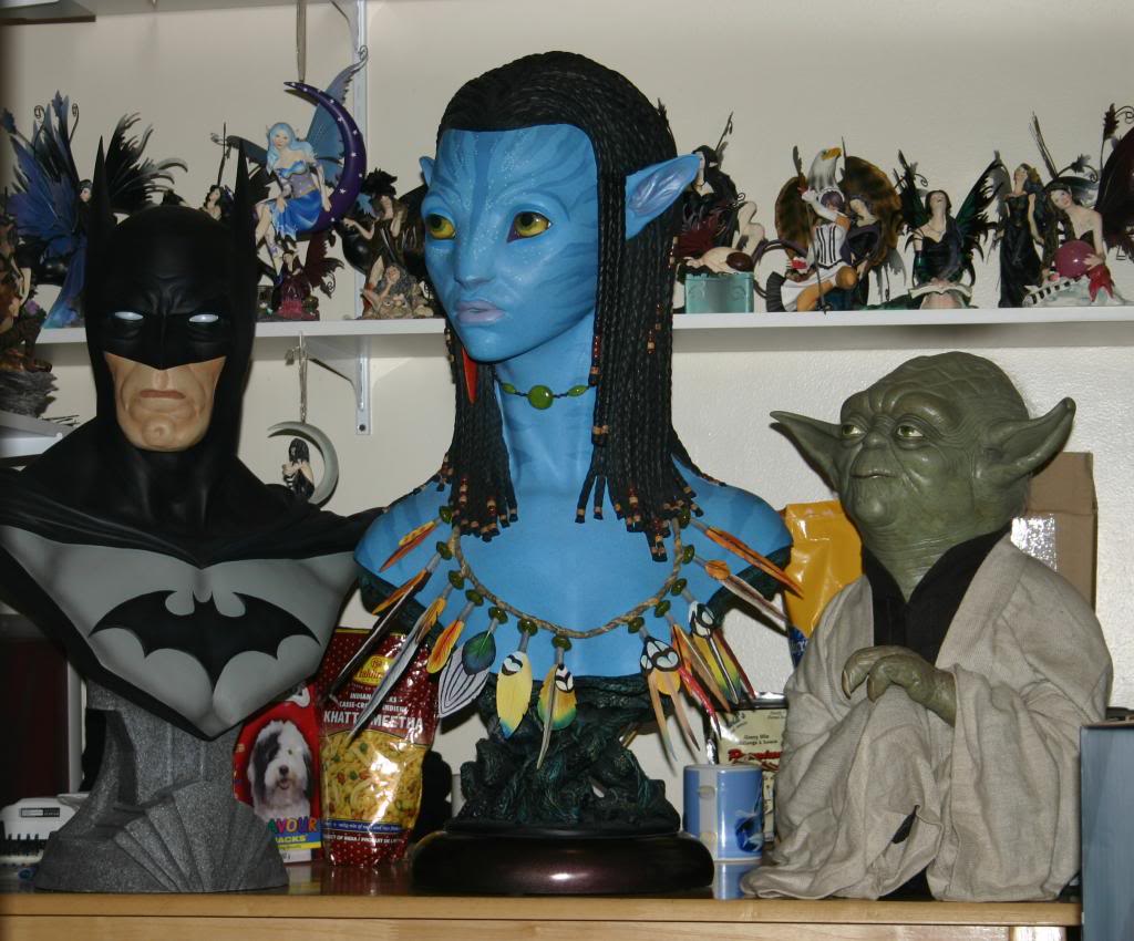 "AVATAR"  NEYTIRI Life size bust IMG_2262_zps0d997c72