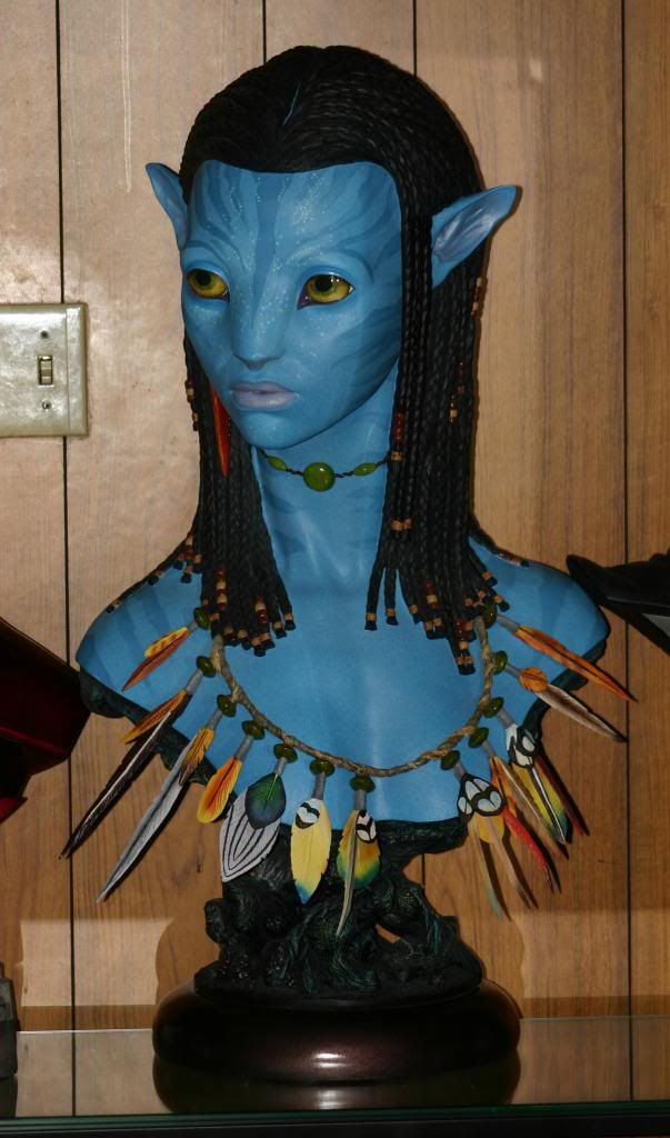 "AVATAR"  NEYTIRI Life size bust IMG_2265_zps3c940650