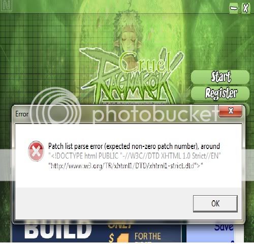 Patcher Error. E