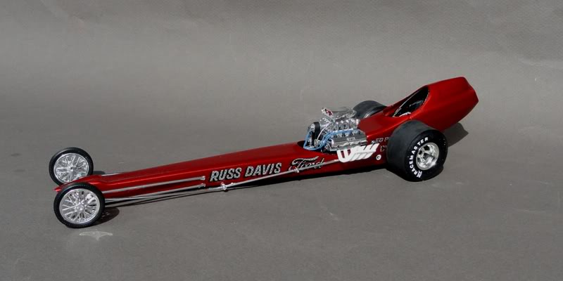 SOHC Front Engine dragster RDF1