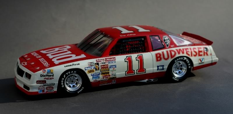 Evolution of Famous NASCAR sponsors 1987Budweiser