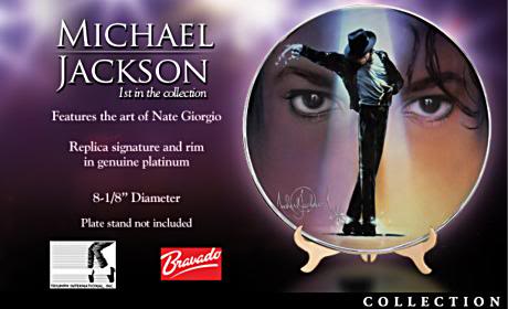 "l !º Plato  DE COLECCIONISTA DE MICHAEL JACKSON,SIGUE A LA VENTA" Bannercollect