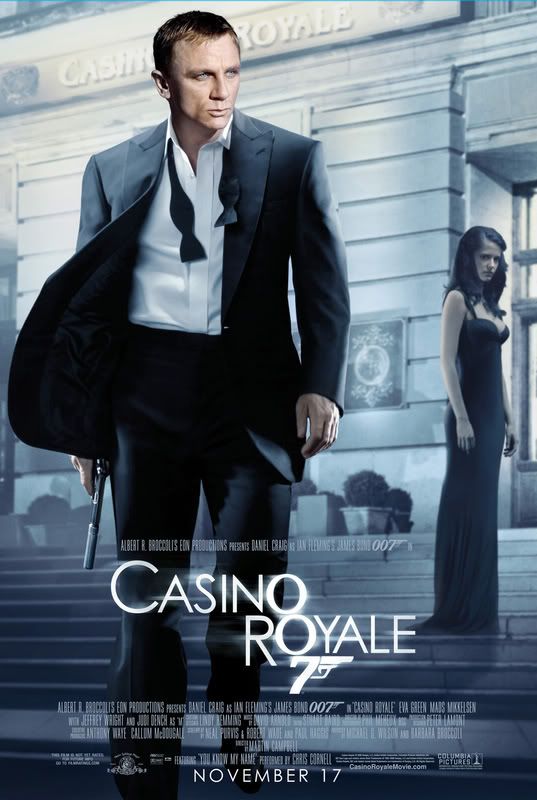 Top 10 Favorite Movies and genres Casino-royale