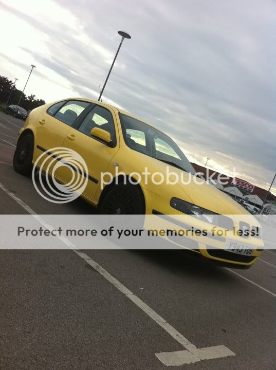 2001 Seat Leon cupra turbo in yellow 247041_10150637960595198_626235197_19284368_3759379_n