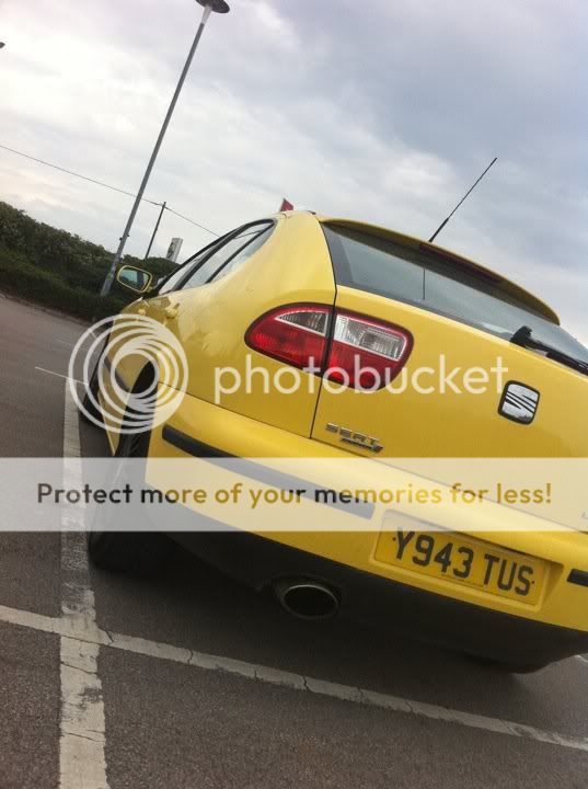 2001 Seat Leon cupra turbo in yellow 249555_10150637960770198_626235197_19284373_5855039_n