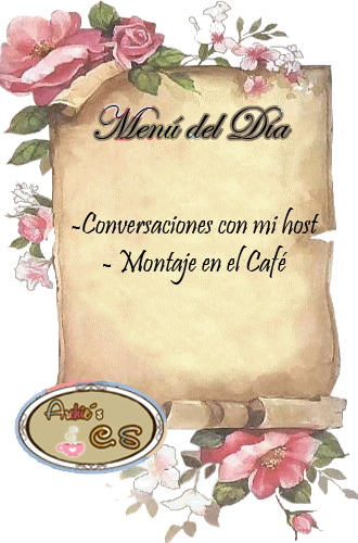 ≈ Archie´s Coffe Shop ≈ Menú #3: Conversaciones con mi "Host" •El diario vivir de Archie• Adriana, Blackcat, Igzell, Isabel y Liliana Menudeldia3_zpsbcariesc