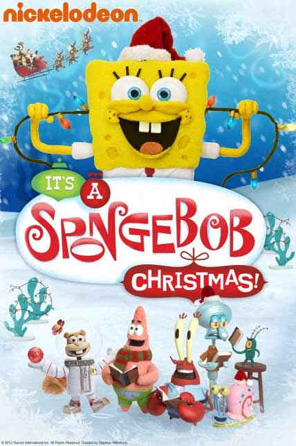 الشخصية الخيالية المحبوبة سبونجبوب في فيلمه التاني ويتحدث عن الكريسماس  Its A SpongeBob Christmas 2012  بحجم 95 ميجا  ItsASpongeBobChristmas