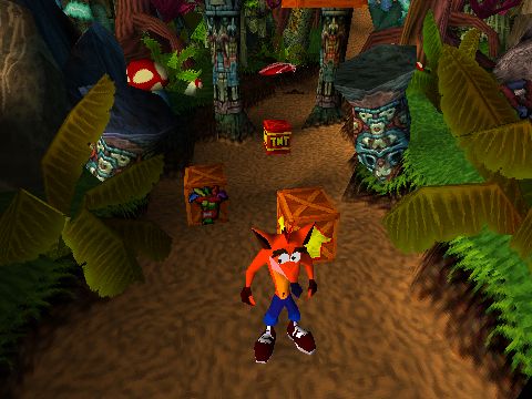 Quais são os jogos retrô considerados bonitos por você até hoje? Crash1