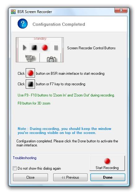 برنامج BSR تصوير فيديو لسطح المكتب وعمل الشروحات Frm00042