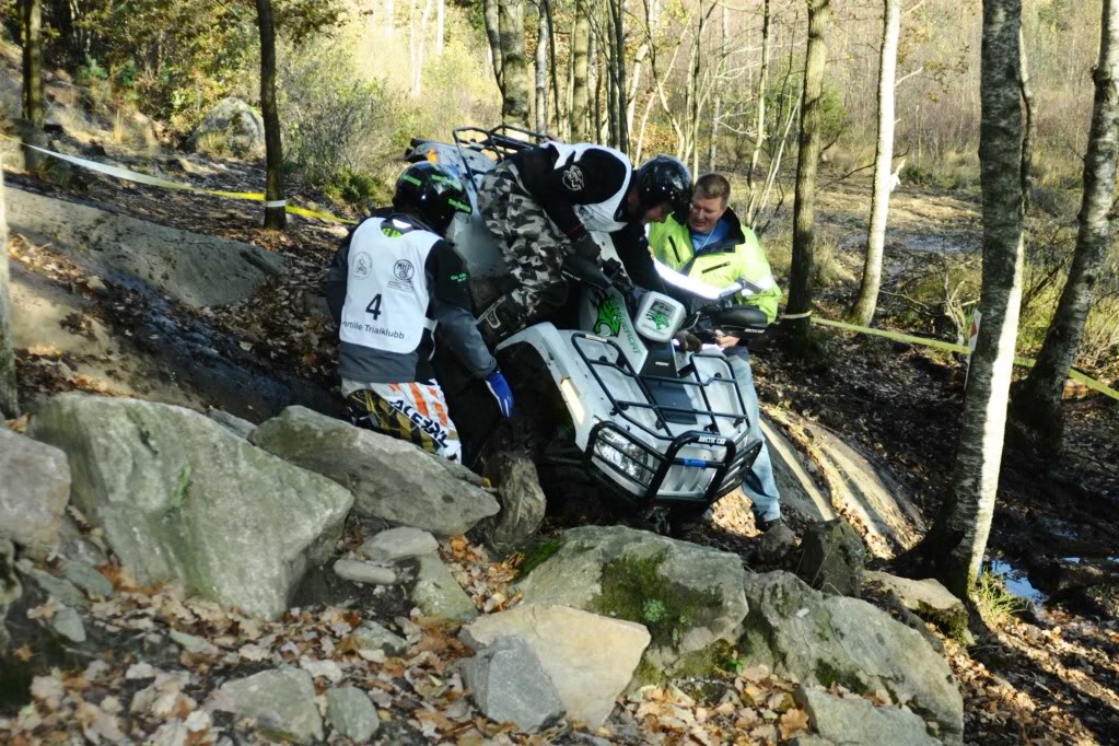 ATV Trial tävling - världens första 17/10 DSC_0623