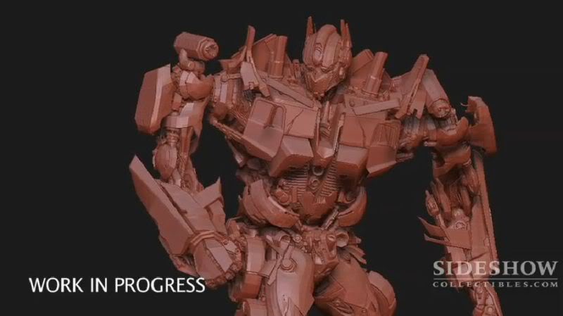 TRANSFORMERS Revenge of the fallen: OPTIMUS PRIME Maquette Doptimuscapture