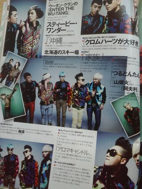 [ĐBCB]BIGBANG trên tạp chí Nhật "Bijin-Hyakka" ấn bản tháng 6 6-7