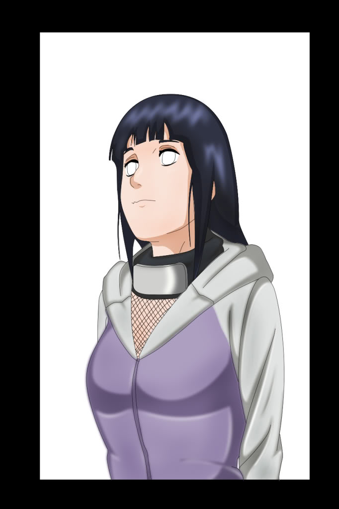 Totorial lineart  Hinata