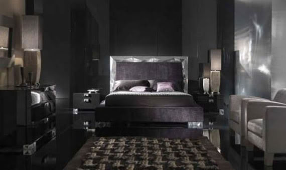 Shenras und Cassandras Zimmer Contemporary-gothic-bedroom-interior