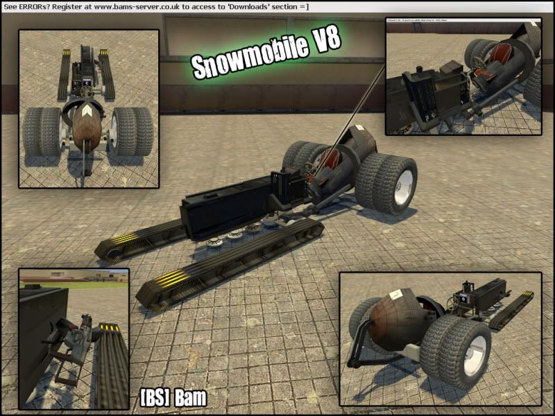 Snowmobile V8 SnowmobileV8