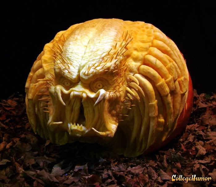 HAPPY HALLOWEEN GUYS !!!!!!  Predator-pumpkin