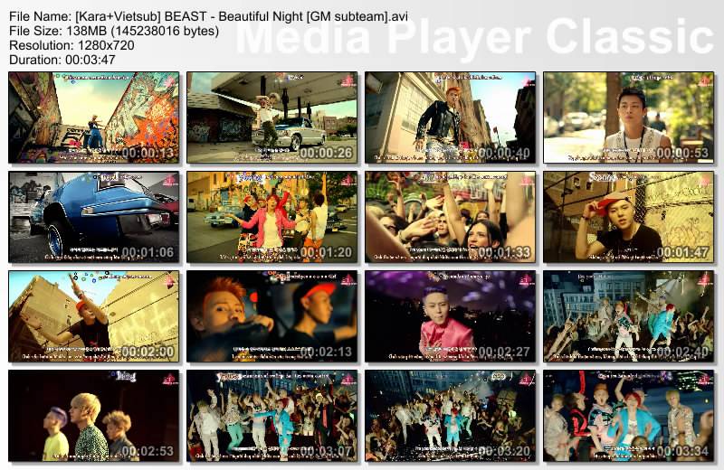 [Kpop] Beast - Beautiful  Nightdep