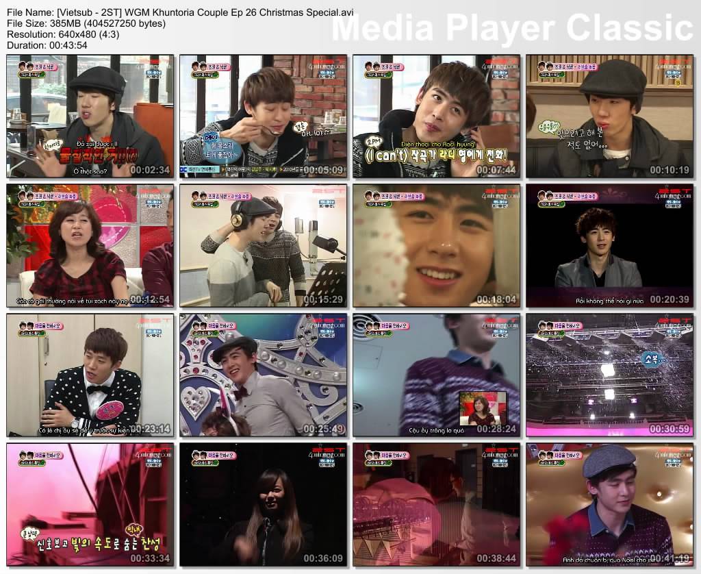 [Vietsub] WGM - KhunVic Ep 26 Vietsub-2STWGMKhuntoriaCoupleEp26ChristmasSpecial