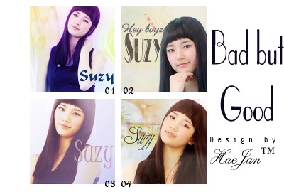 [Fandes-Icon] Suzy. Bad but Good [Des by HaeJan™]  Suzy