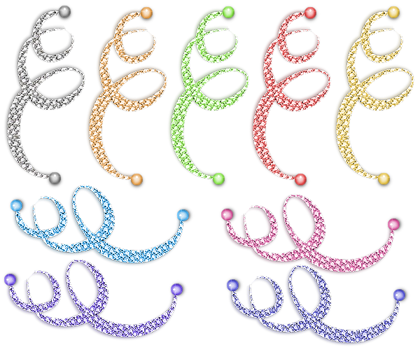 Bling Rhinestonescrolls