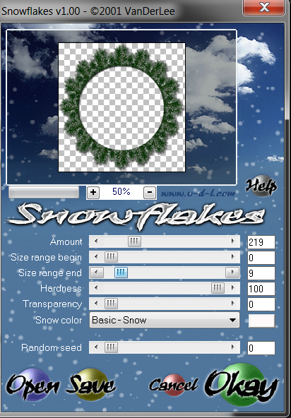 How to make a simple wreath frame, using my elements, and the plugin, MuRa's Meister copies. Snow