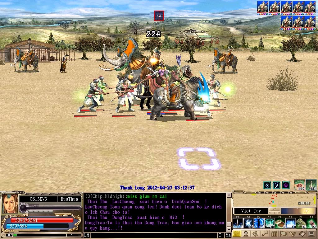 Tam Quốc Chí - Sango Heroes Offline chạy trên máy ảo SANO0207