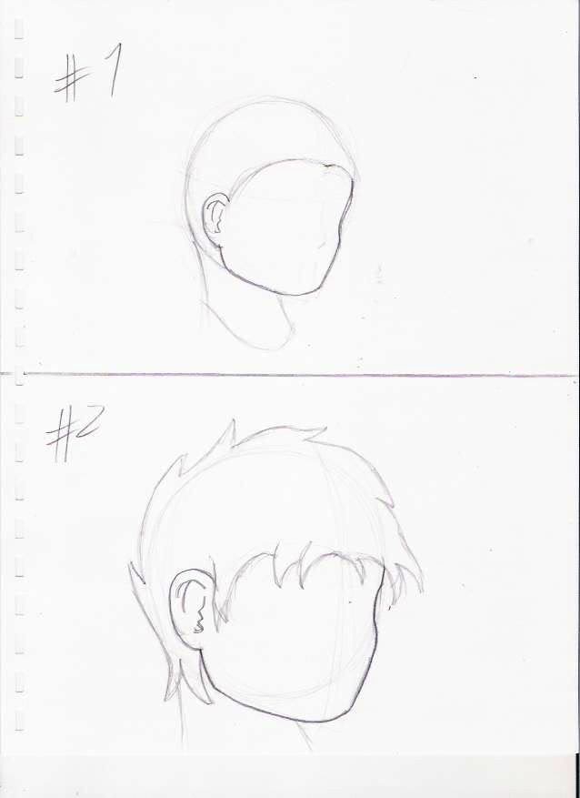 Para hacer un dibujo / Parte 3 --- Las técnicas de dibujo Dib-pelo-1