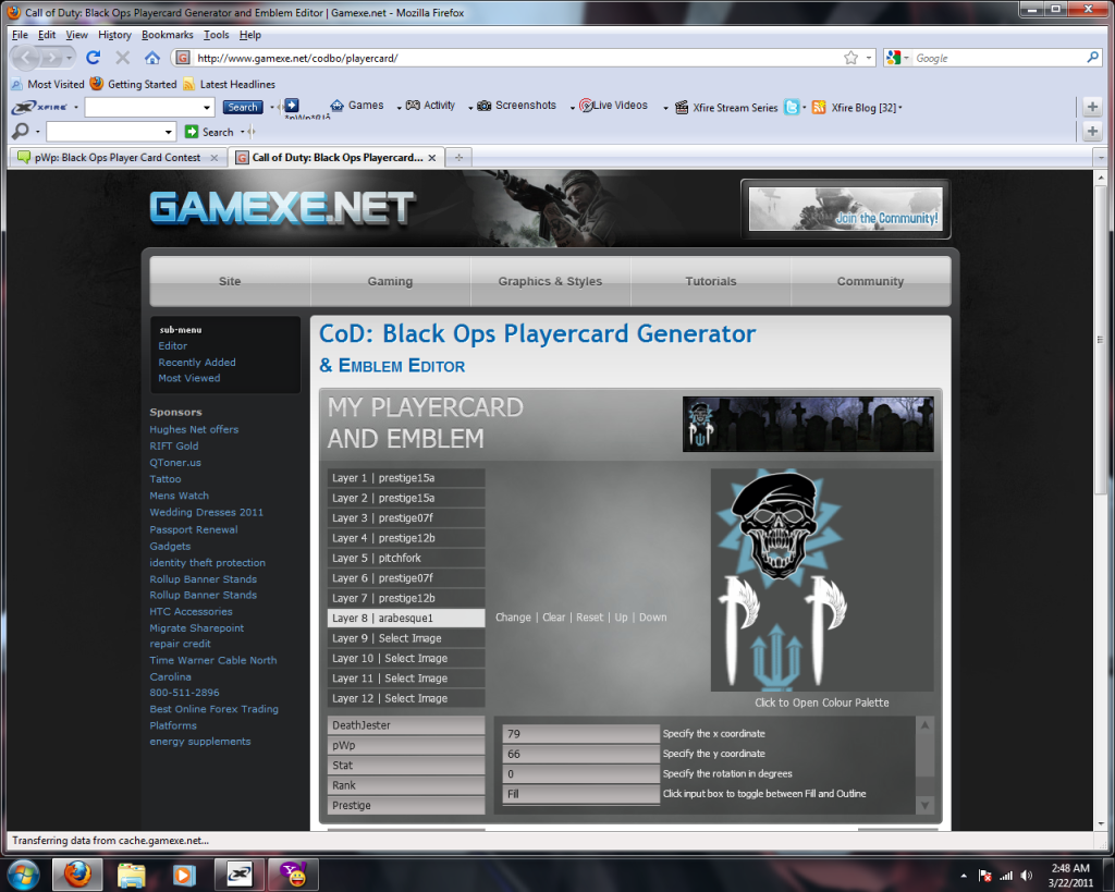 pWp: Black Ops Player Card Contest CoDBOPlayercard2