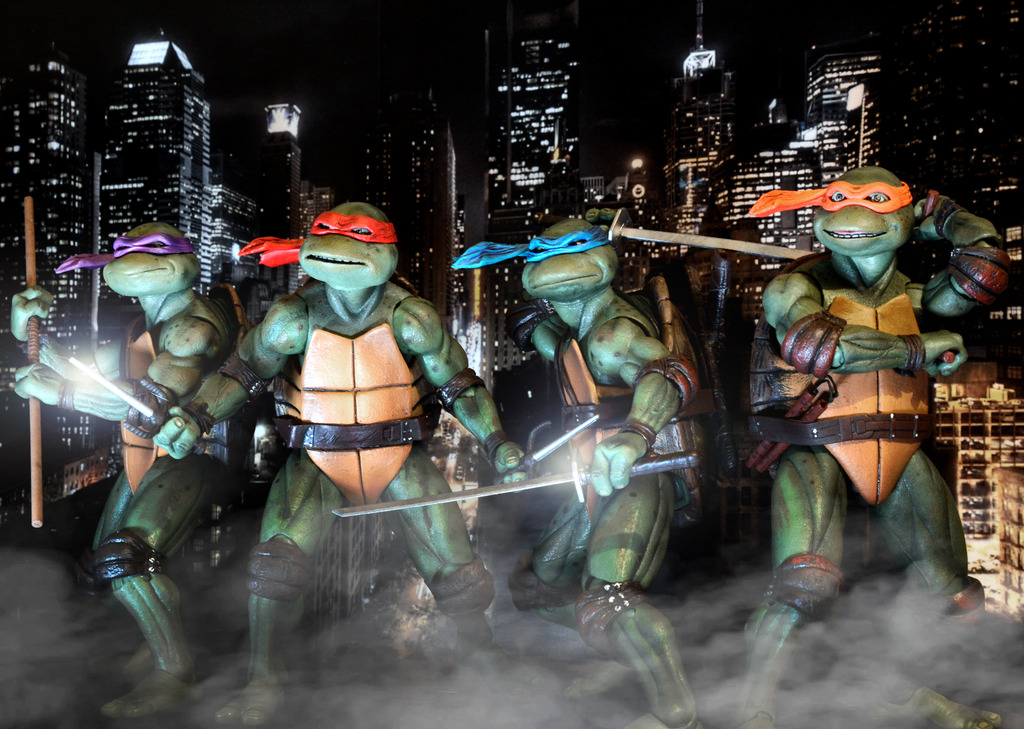 Teenage Mutant Ninja Turtles - NECA 1/10th scale Turtles_01