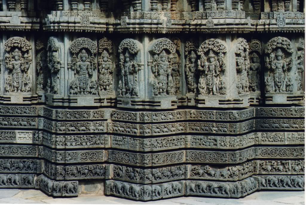 சோமநாதபுர கற்கோயில் Somanathapura_wall-panel