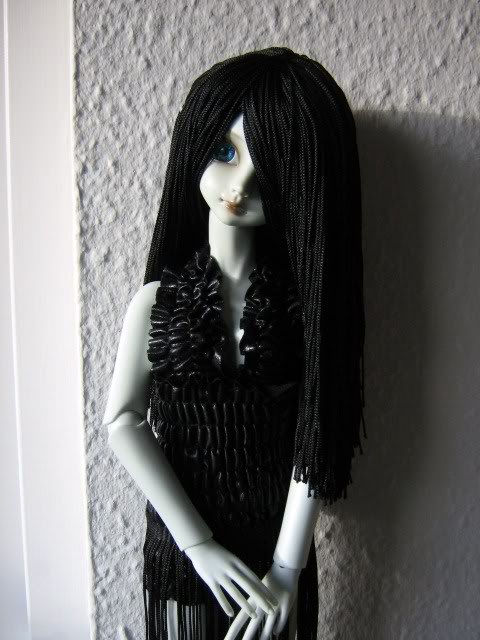 Vis os din/e hjemmelavet wig. Black4finished