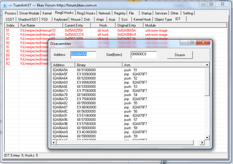  Công cụ hỗ trợ diệt Virus "bằng tay" siêu mạnh-XueTr [Anti-Virus & Rootkit] 005