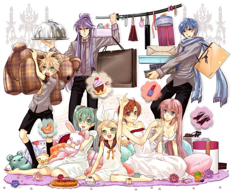 Imagenes de Vocaloid2. SlumberParty