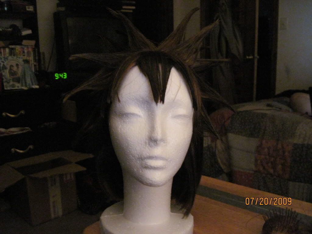 Tsuna Cosplay Progress Spikinghalfway1