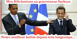 NOUVEL ORDRE MONDIAL : DE QUOI SE COMPOSE-T-IL, ET QUELS SONT SES BUTS ? - Page 5 Obama_Sarko_larbin