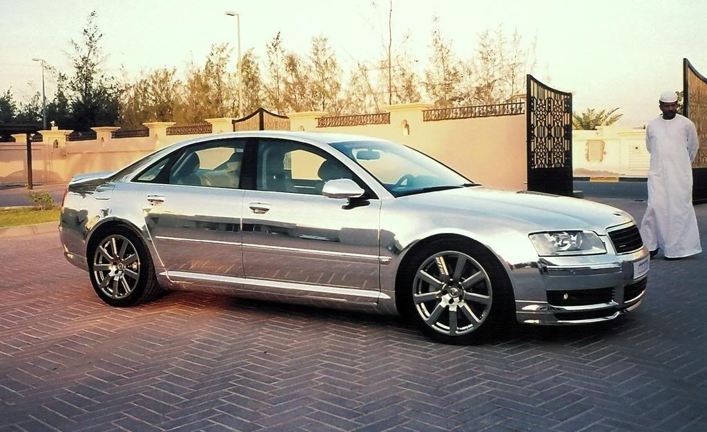 AUDI A8..made from silver... Audi3