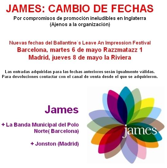 JAMES en Madrid y BCN - Página 4 Jamescambiofechascomunicado