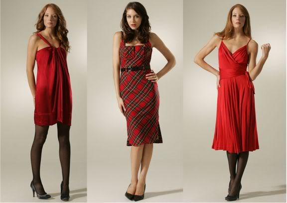 Collection Of Dresses RedHolidayDresses1