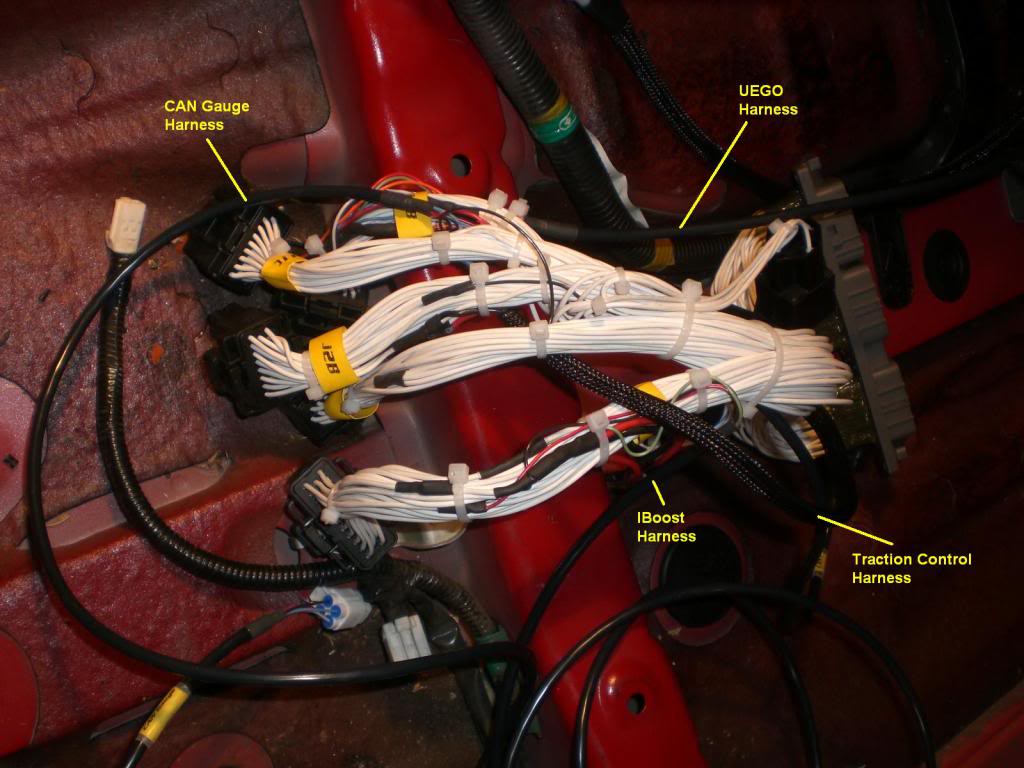 94 Supra Auto CAN Gauge, IBoost Switch, Boost Controller, Trac Wiring Install CIMG6299a