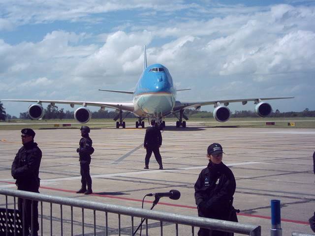 LLEGADA DE GEORGE BUSH A CUMBRE EN ARGENTINA 2006 -  FOTOS 7ceae659