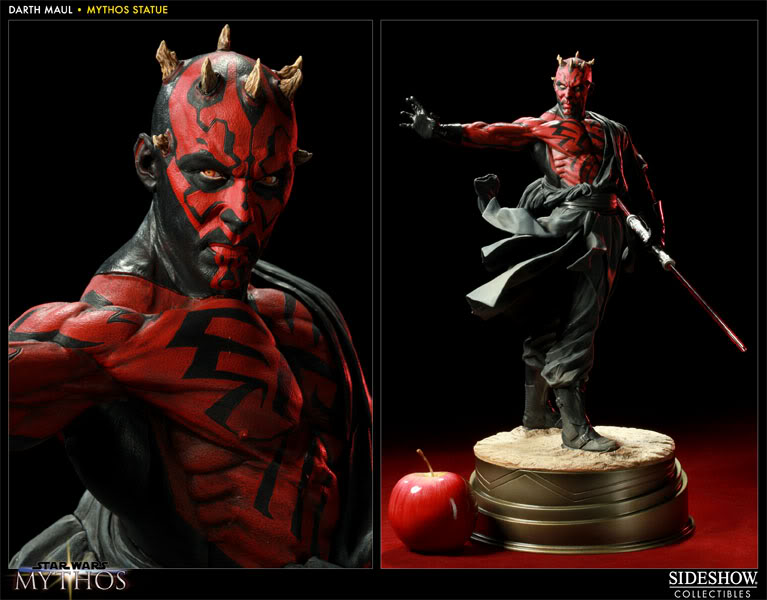  Sideshow - Mythos - Darth Maul "Dark Disciple" Polystone 200109_press03-001