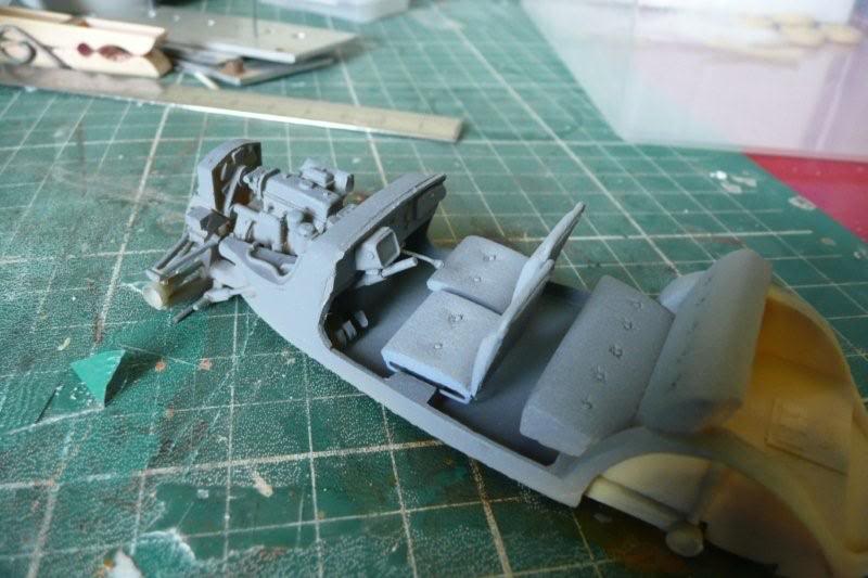 Citroen Traction Des 1/35 Interieur