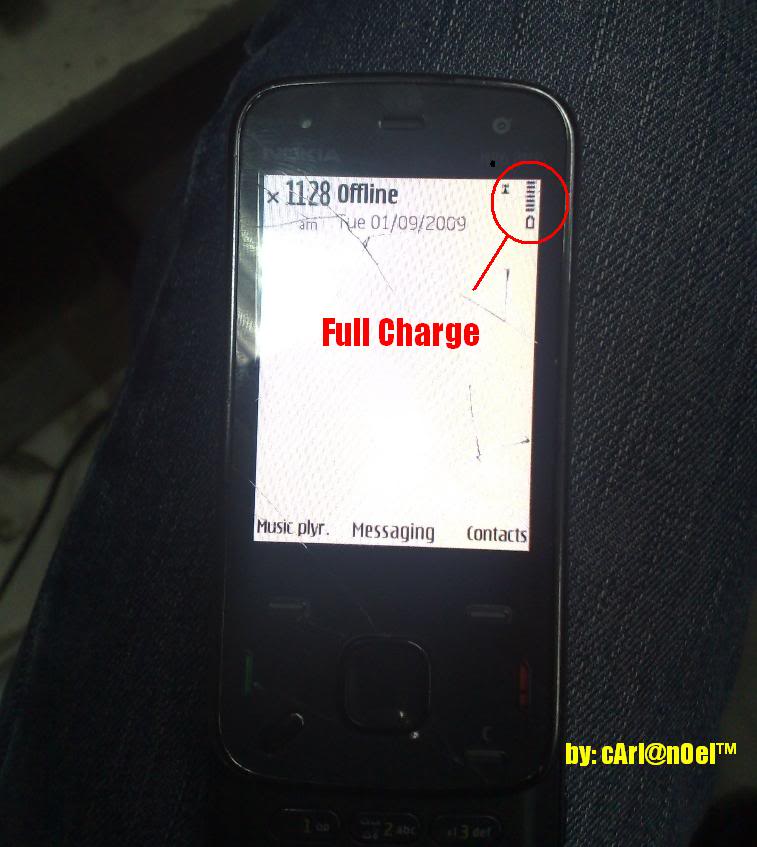 Nokia n86 fake charging Done ^-^ 011