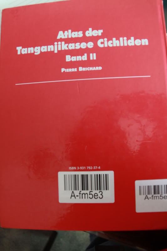 Atlas Lago Tanganyika  Pierre Brichard Boekpierrebrichard001