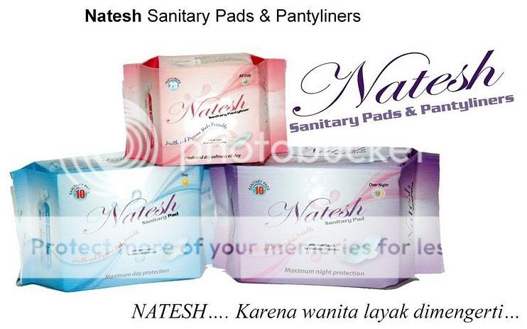 Natesh - pembalut anti kanker serviks Natesh