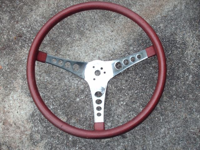 Red metalflake steering wheel $50 6d02da05-90d1-4d9e-ae32-c1d16a10d60e