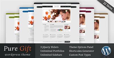 ThemeForest Pure Gift v110 Blog and Portfolio Wordpress Theme 2531061 8802ae1670b2ff15db5ee562b0fb10f5