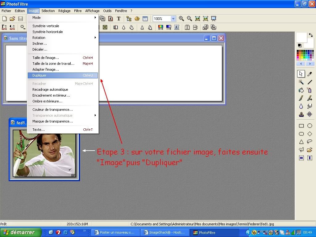 Tuto Photofiltre : Le fondu Page2