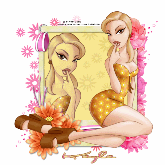 Pick Ups for Theme #5 PinUptoons-pringPunch-Kayla